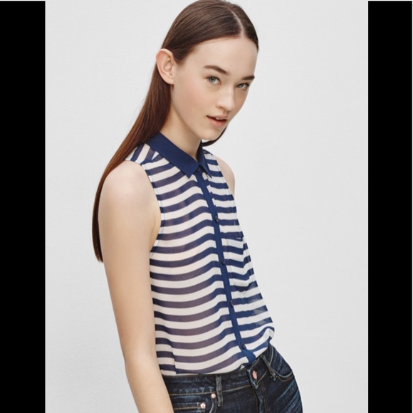 Aritzia Sunday Best Murakami Blouse S - Picture 2 of 8